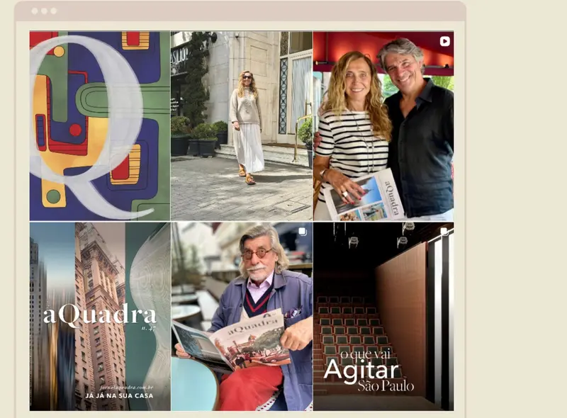 aQuadra — feedInstagram